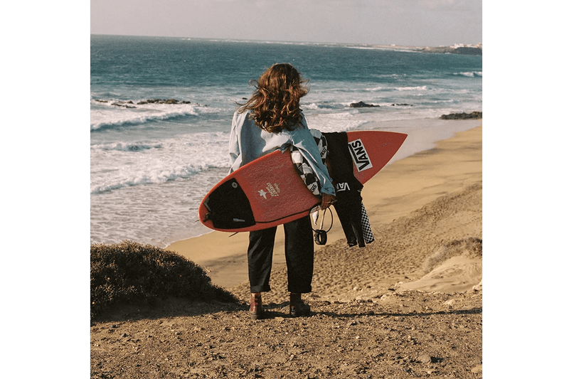Vans "Surf Supply" Collection Surfing Female Sports Ainara Aymat Leila Hurst Karina Rozunko Boot Style 36 Slip On Clothing Capsule Lookbook
