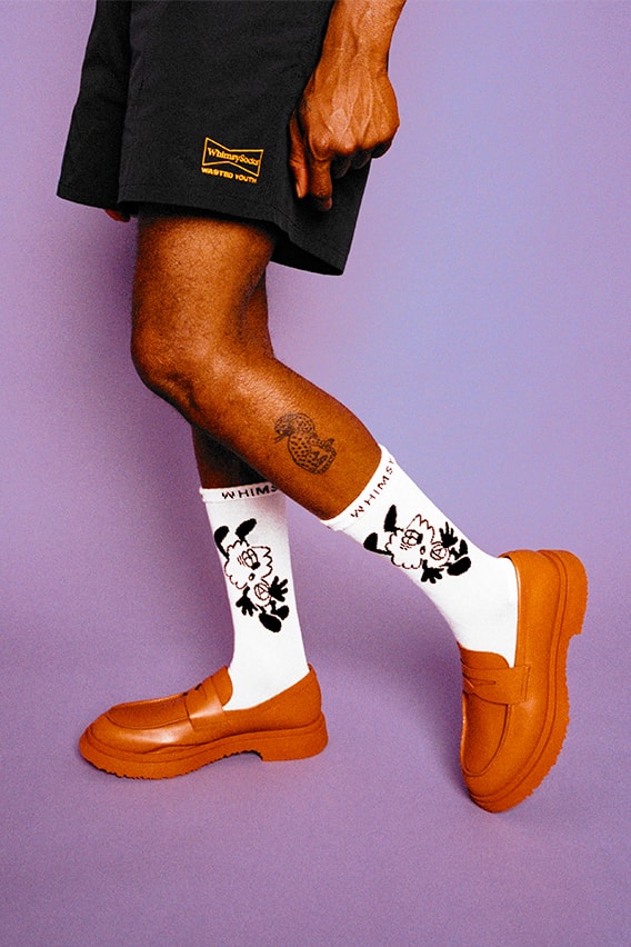 Verdy WHIMSY Release Socks Feature Vick Wasted Youth and WY skaters graphics t shirts hoodies tie dye rizin nigo