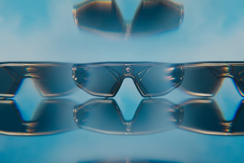 ss21 men's sunglasses shades medusa gold eyewear