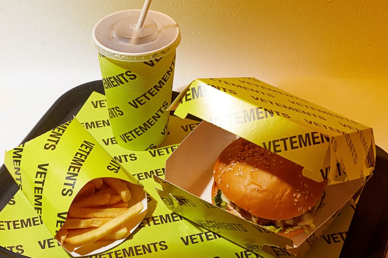 Vetements Returns With "Vetements Burger 2.0 Next Level Edition"