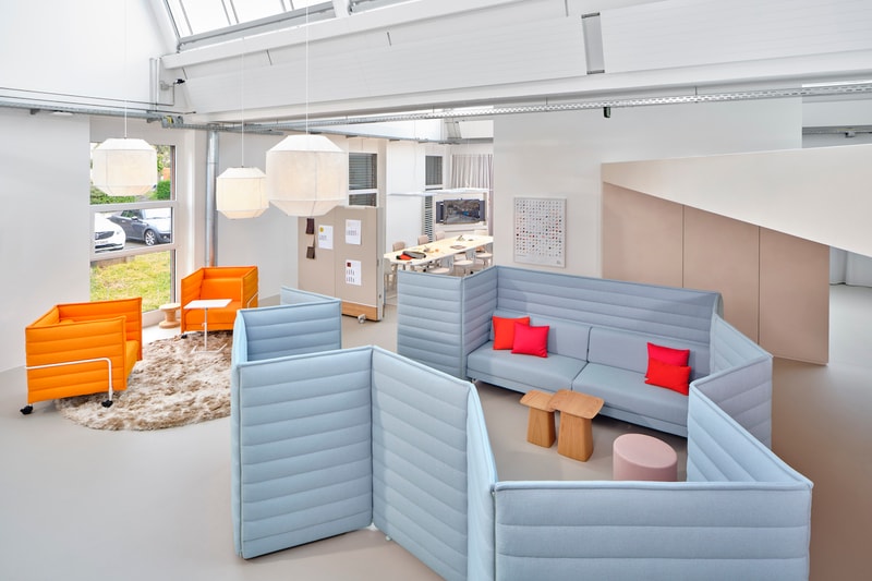 a modern office