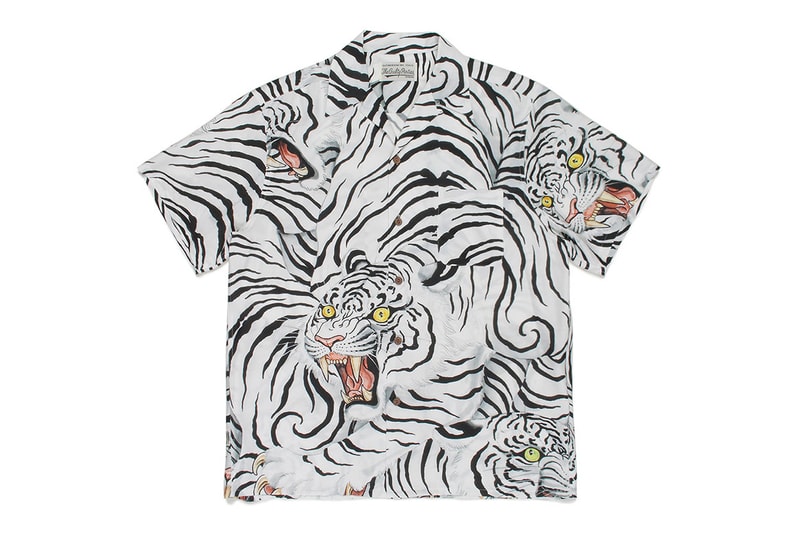 WACKO MARIA Collaborates Tattoo Artist Tim Lehi Spring Summer 2021 Tokyo Paradise Ed Hardy Hawaiian shirts shorts black heart