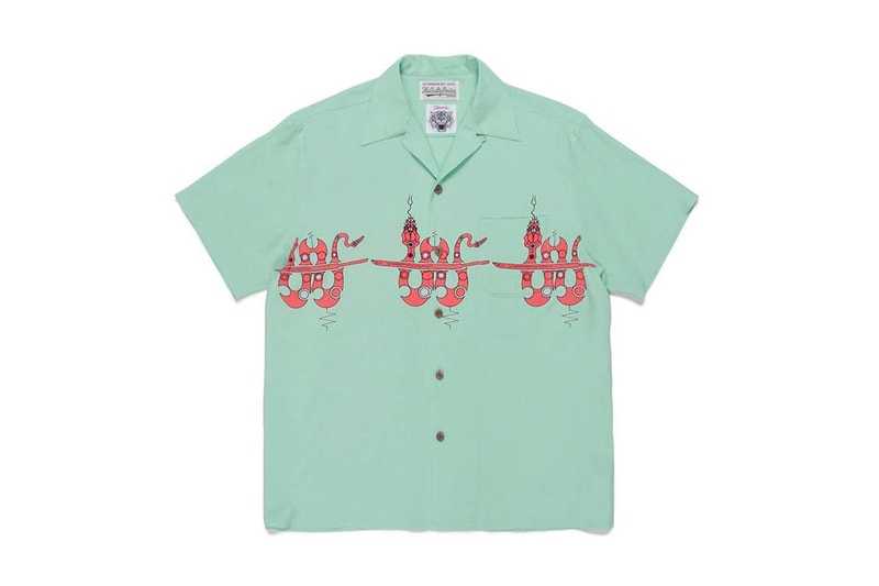 WACKO MARIA x WOLF'S HEAD SS21 Collaboration Fuses '50s American Style With Japanese Streetwear Silhouettes bowling shirts american japanese hanen koikuchi takuji mikida spring summer 2021