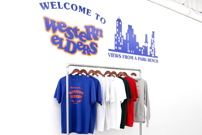 western elders views from a park bench nyc pop up shop new york city 