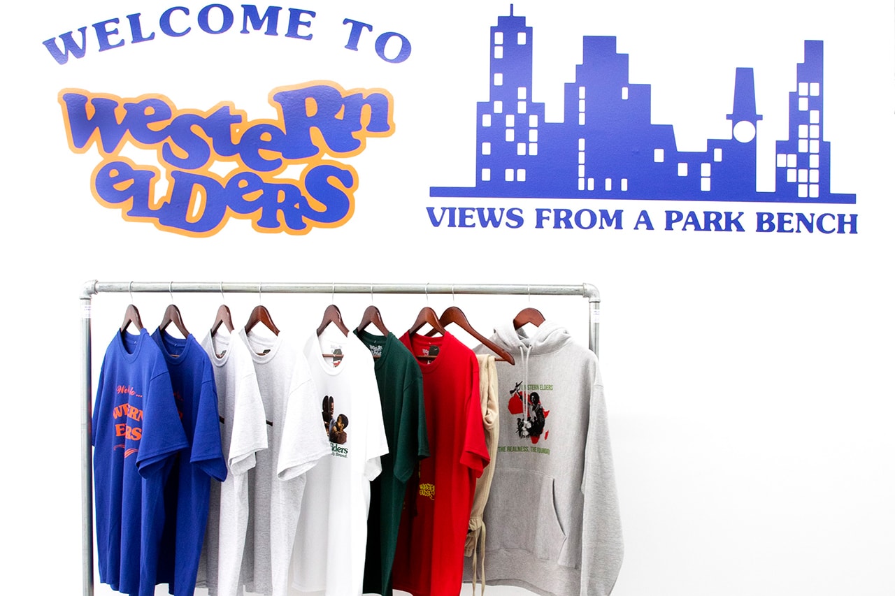 western elders views from a park bench nyc pop up shop new york city 