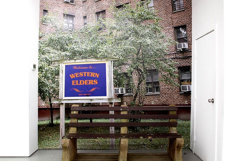 western elders views from a park bench nyc pop up shop new york city 