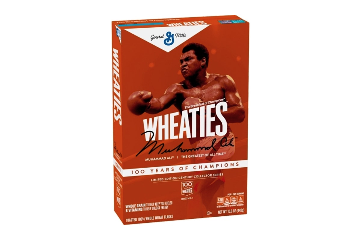 Wheaties Limited Edition Muhammad Ali Centennial Cereal Box The Greatest Of All Time 