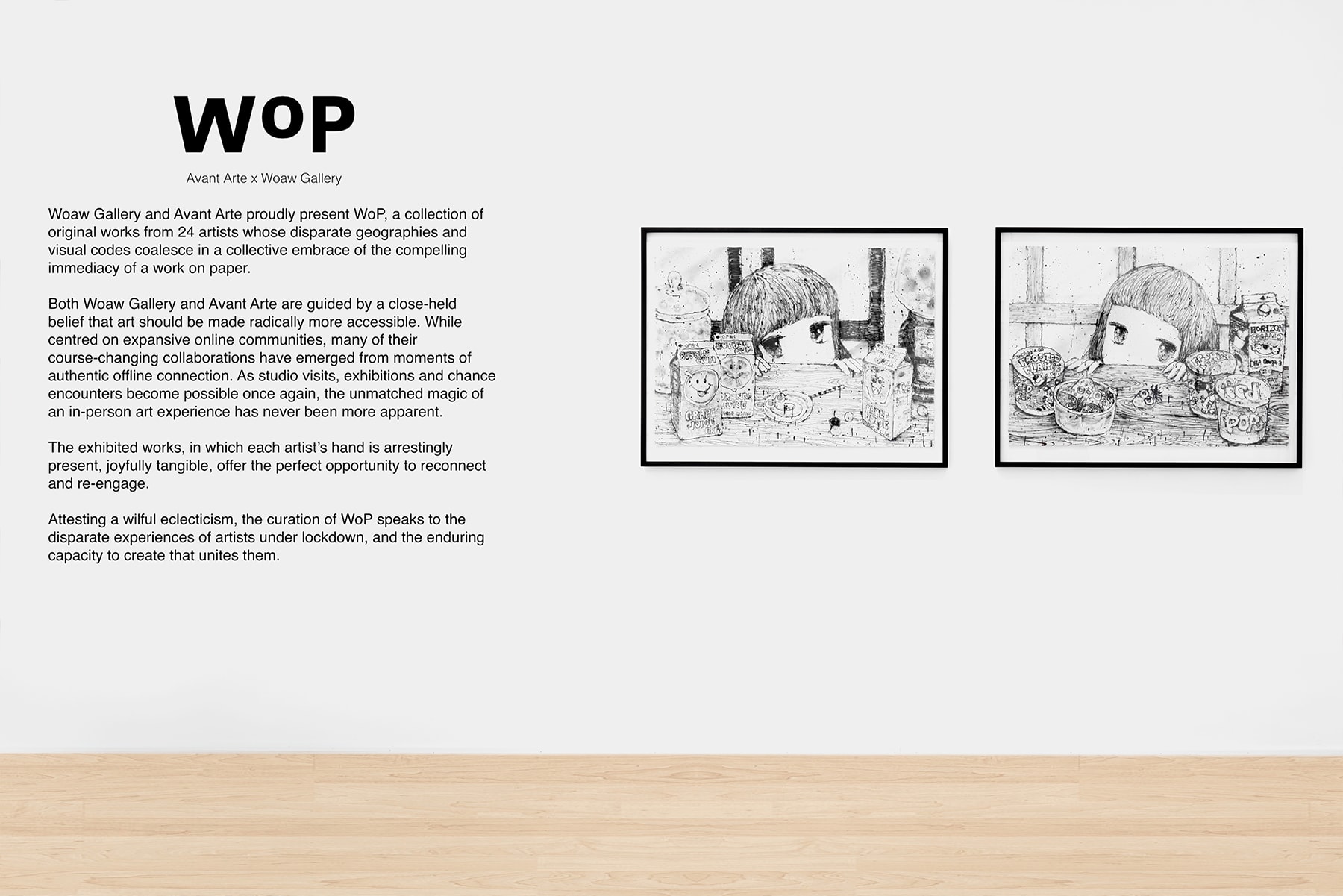 WOAW Gallery Avant Arte Presents WoP exhibition