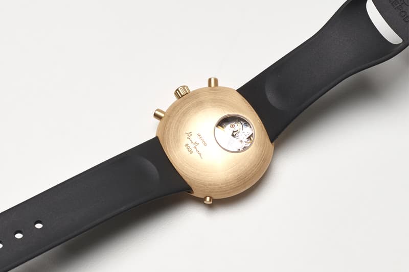 wright ikepod hemipode chronograph dual time limited edition 18k pink gold marc newson kanye west auction 