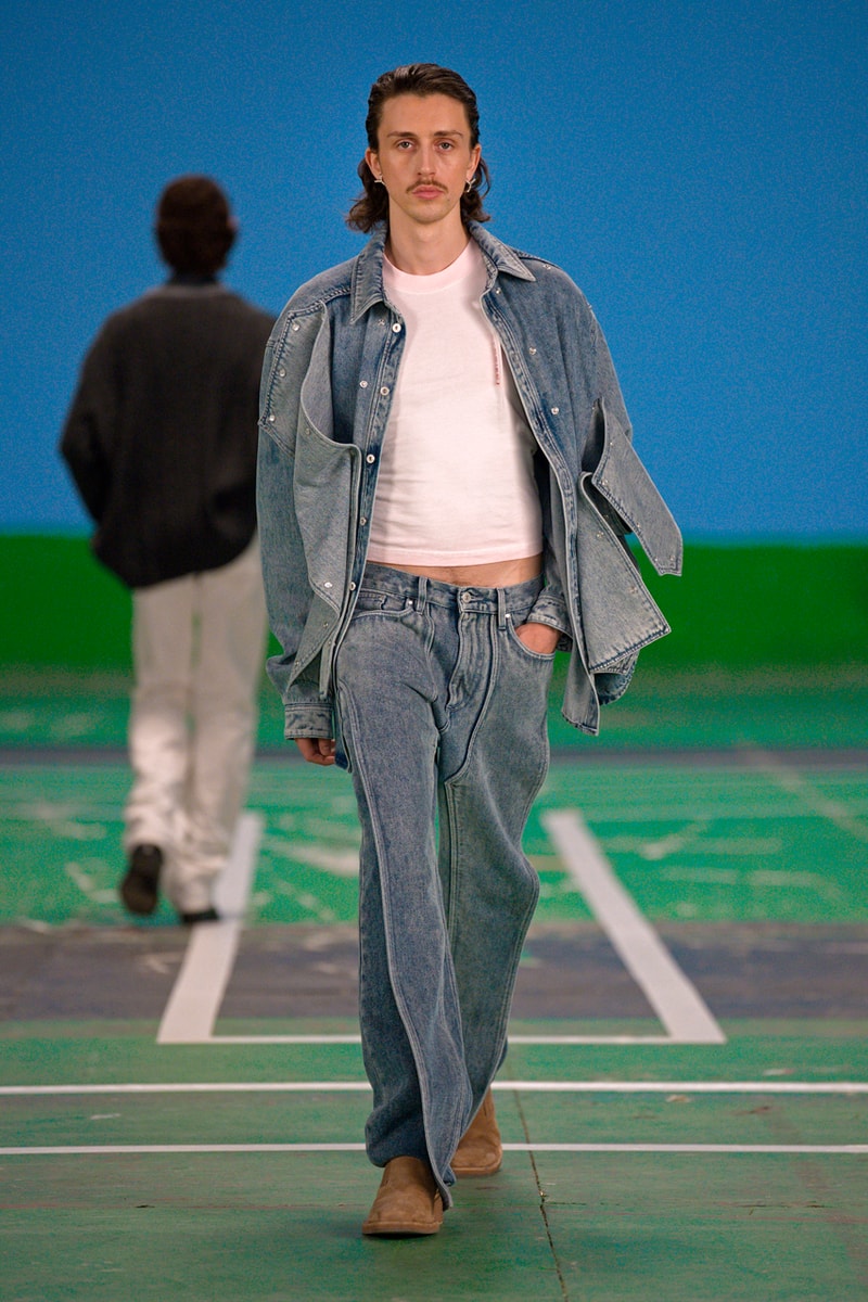 Y/Project Spring/Summer 2022 x Fila Collaboration Glenn Martens Anniversary Collection Capsule Runway Looks Lookbook Sneakers Shoe Partnership