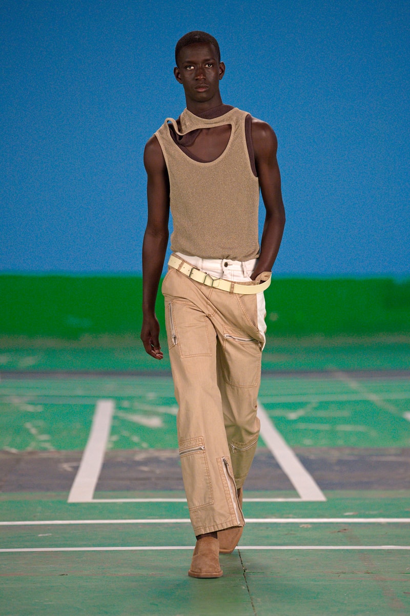Y/Project Spring/Summer 2022 x Fila Collaboration Glenn Martens Anniversary Collection Capsule Runway Looks Lookbook Sneakers Shoe Partnership