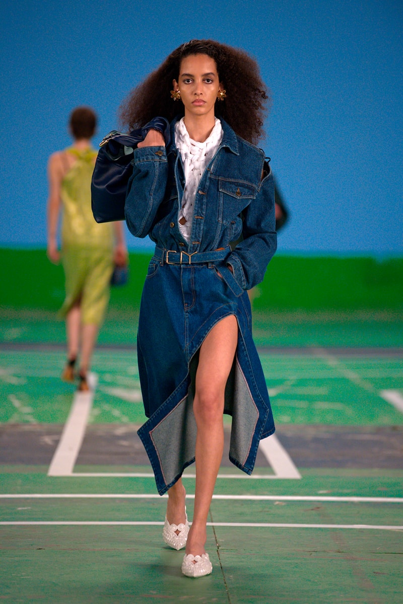 Y/Project Spring/Summer 2022 x Fila Collaboration Glenn Martens Anniversary Collection Capsule Runway Looks Lookbook Sneakers Shoe Partnership