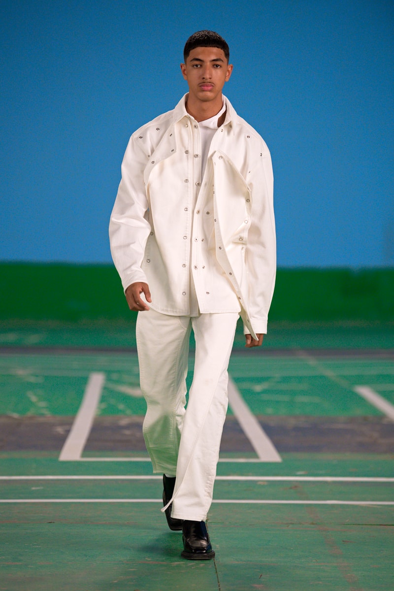 Y/Project Spring/Summer 2022 x Fila Collaboration Glenn Martens Anniversary Collection Capsule Runway Looks Lookbook Sneakers Shoe Partnership