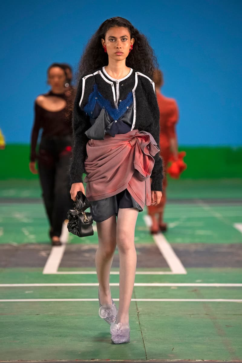 Y/Project Spring/Summer 2022 x Fila Collaboration Glenn Martens Anniversary Collection Capsule Runway Looks Lookbook Sneakers Shoe Partnership