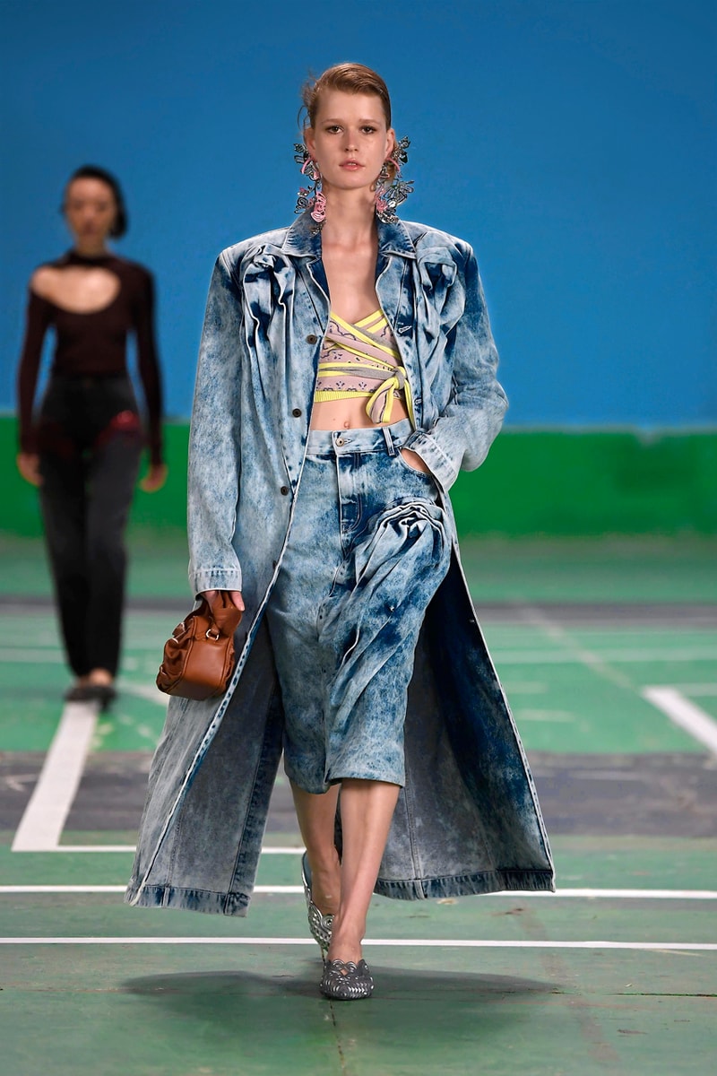 Y/Project Spring/Summer 2022 x Fila Collaboration Glenn Martens Anniversary Collection Capsule Runway Looks Lookbook Sneakers Shoe Partnership