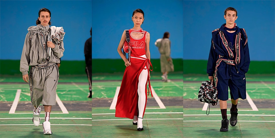 Y Project Ss22 Debuts Fila Collaboration Shoes Hypebeast Fila Fashion 2022