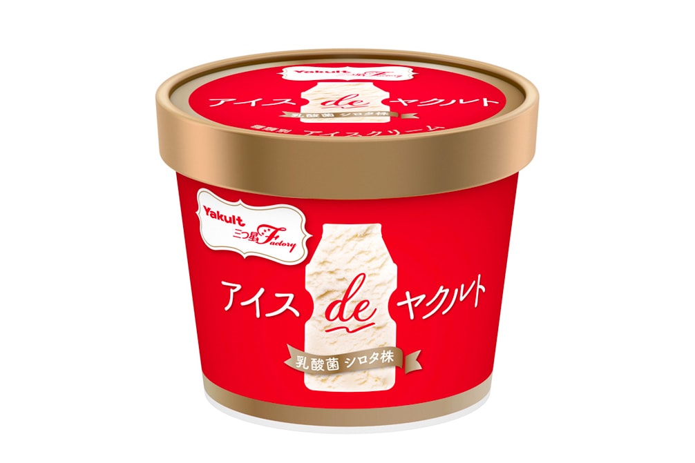 Yakult Probiotic drink ice cream launch news yogurt probiotics Japan Shibuya 109 Tokyo sweets ice cream