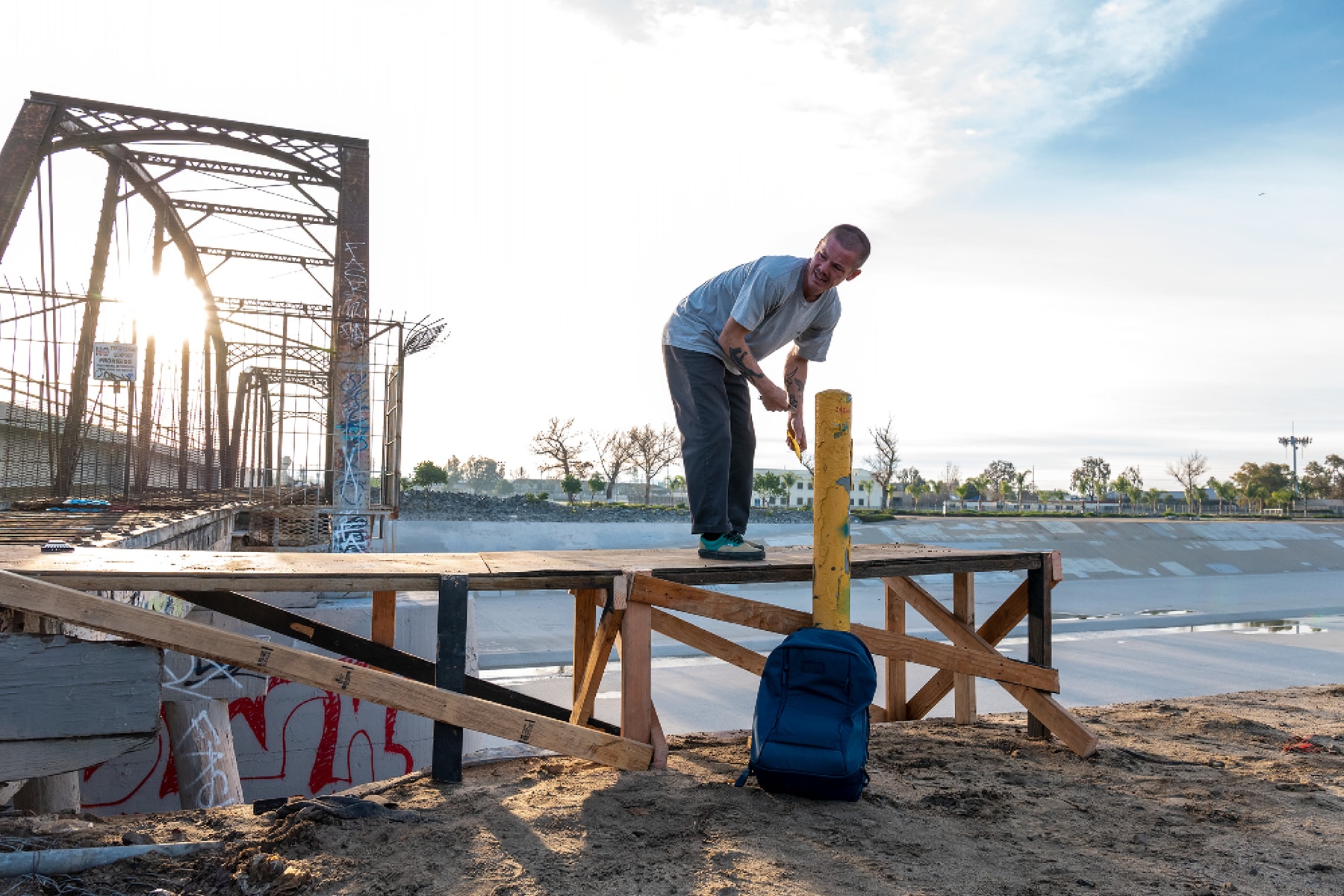 skate skateboard durable bags collection series outdoor camping california black nylon tuffskin water resistant repellant durable