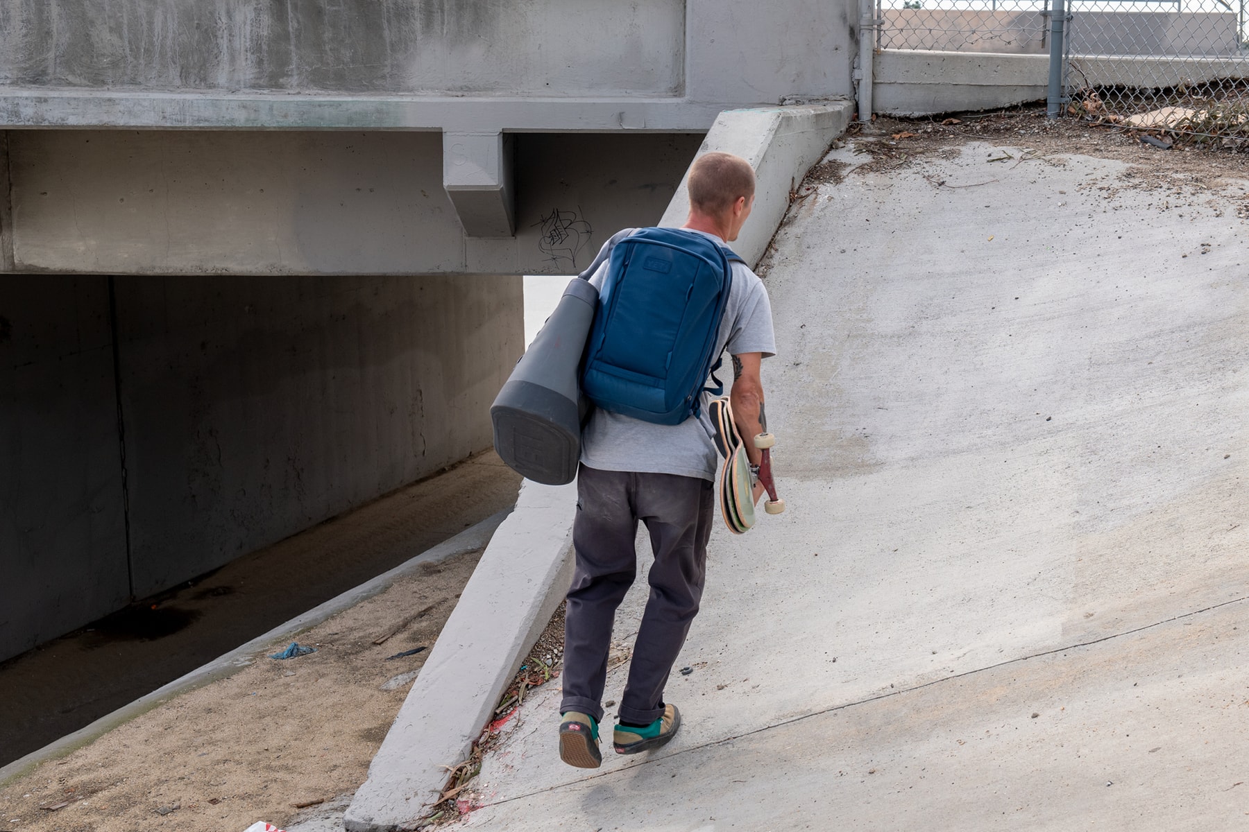 skate skateboard durable bags collection series outdoor camping california black nylon tuffskin water resistant repellant durable