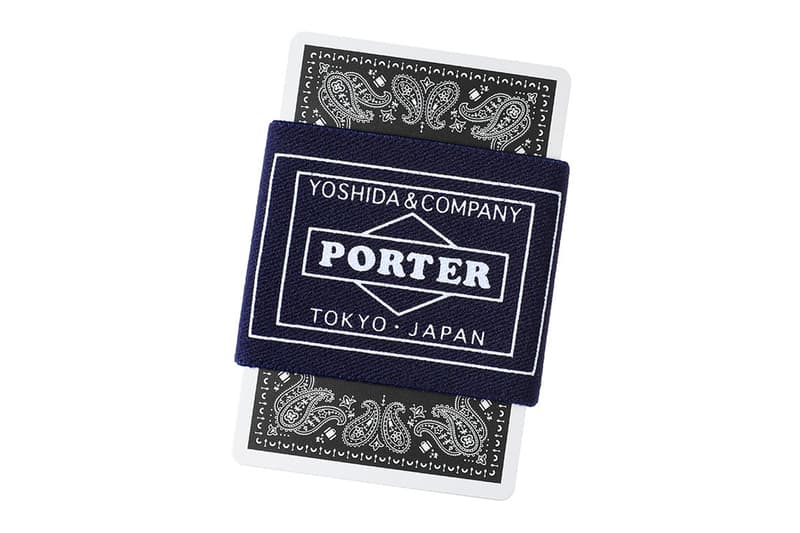 Nintendo Bespoke PORTER PLAYING CARDS Info games japanese Yoshida & Co vintage black orange olive retro Japan poker 