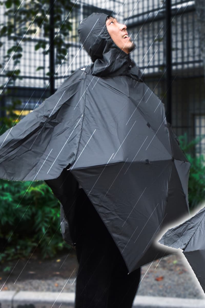 Enfermedad pescado fantasma Thanko 2-Way Umbrella Rain Poncho Release Info | HYPEBEAST