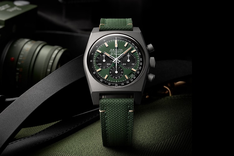 Zenith Chronomaster Revival Safari Taps Into the Trend for Green Watches