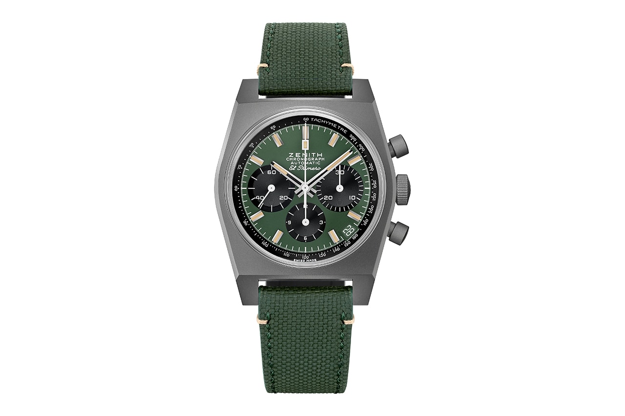 Zenith Goes on Safari With Latest Chronomaster Revival Piece Which Joins the Trend For Green Watches