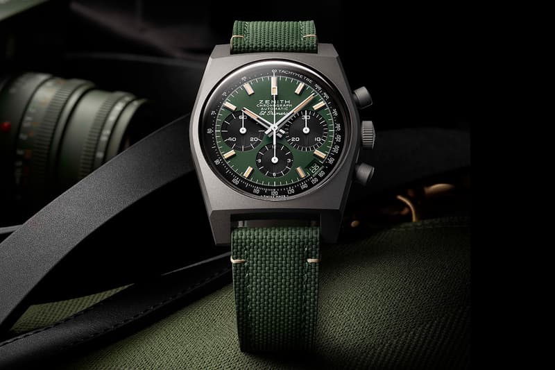 Zenith Goes on Safari With Latest Chronomaster Revival Piece Which Joins the Trend For Green Watches