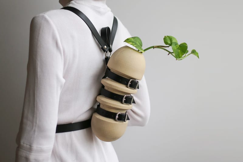 ZHENI Studio Creates the First Wearable Vase