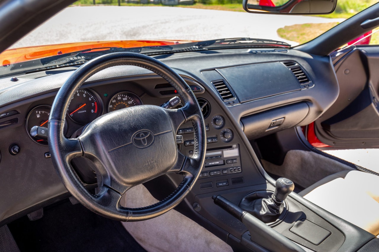 1995 Toyota Supra Mk4 Turbo Six Speed Manual Bring a Trailer Auction Original Owner 7000 Miles U.S. Import JDM 2JZ Fast & Furious 