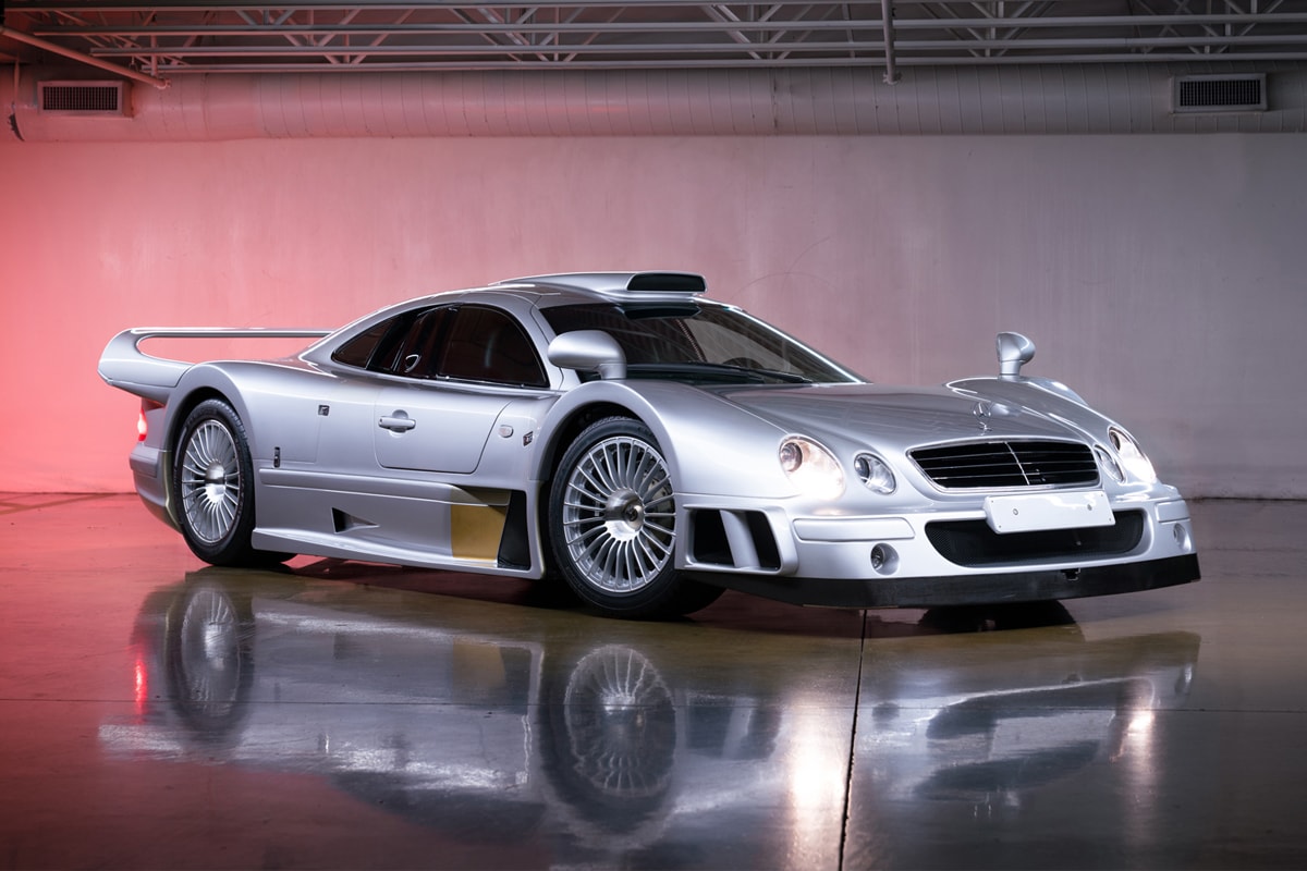 This 1998 Mercedes-Benz AMG CLK GTR Strassenversion Is Auctioning For Upwards of $8.5 Million USD pebble beach auctions vintage cars gooding & company auction