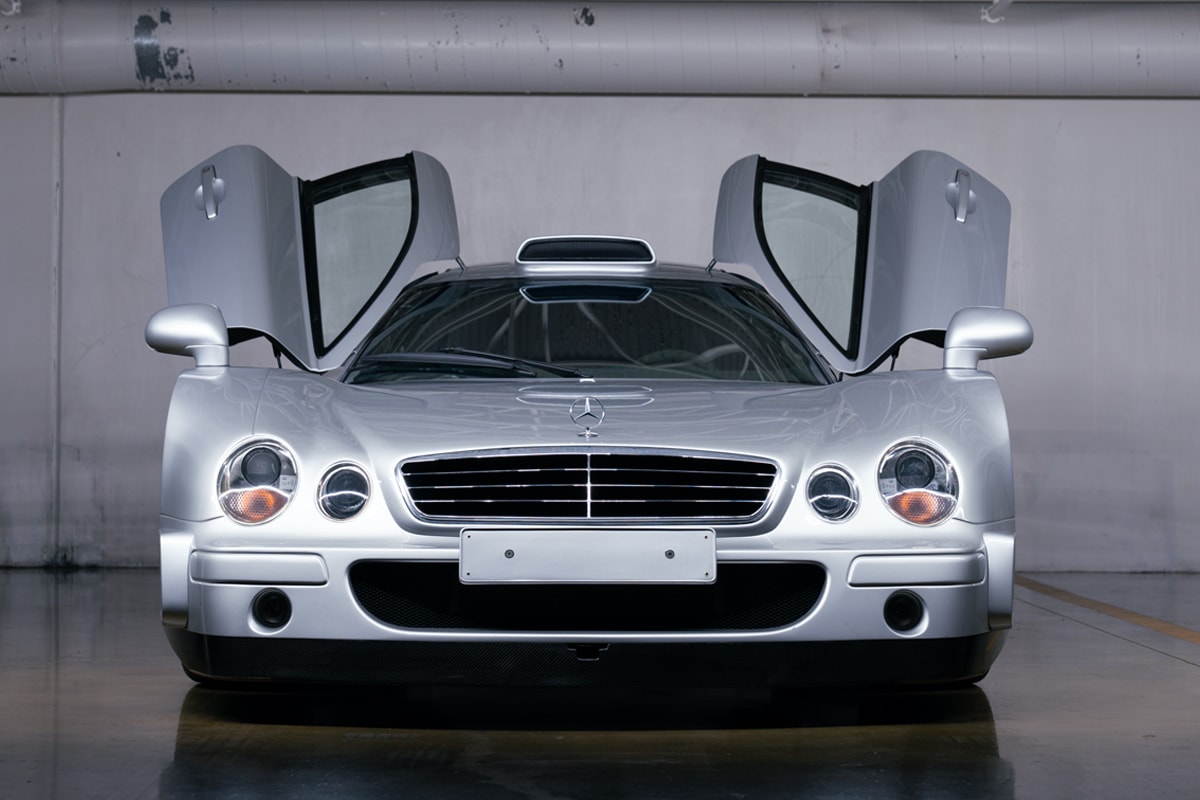 This 1998 Mercedes-Benz AMG CLK GTR Strassenversion Is Auctioning For Upwards of $8.5 Million USD pebble beach auctions vintage cars gooding & company auction