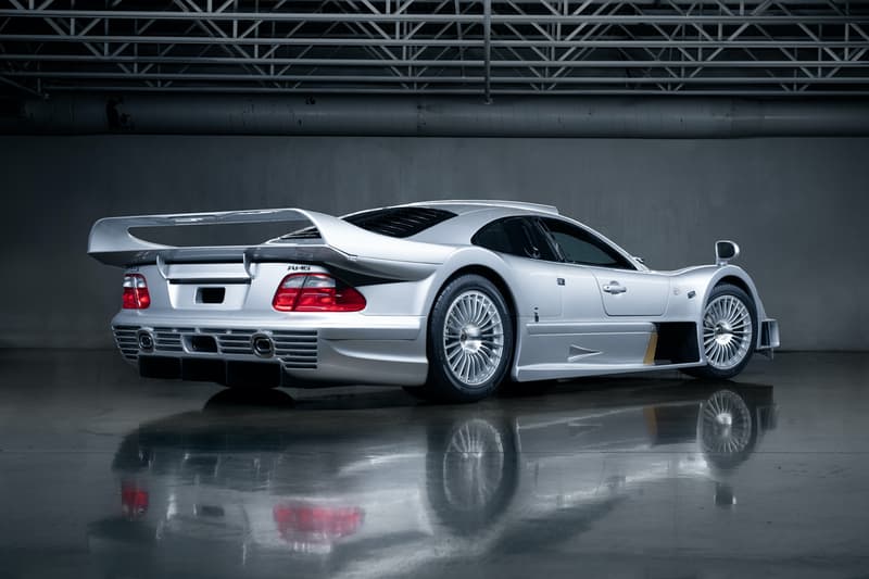 This 1998 Mercedes-Benz AMG CLK GTR Strassenversion Is Auctioning For Upwards of $8.5 Million USD pebble beach auctions vintage cars gooding & company auction