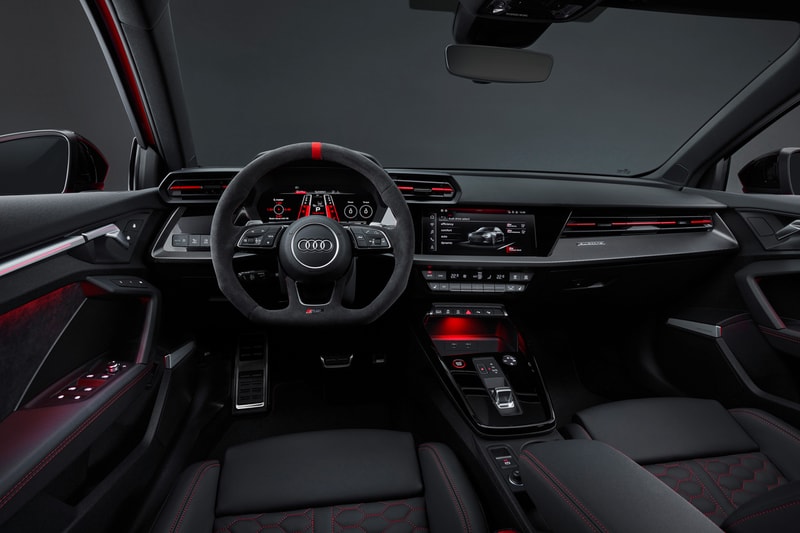 Audi RS3 Sedan Sportback 2022 New Car German Hot Hatch Torque Splitter 400 HP 500 Nm Torque Power Speed Performance Price Order
