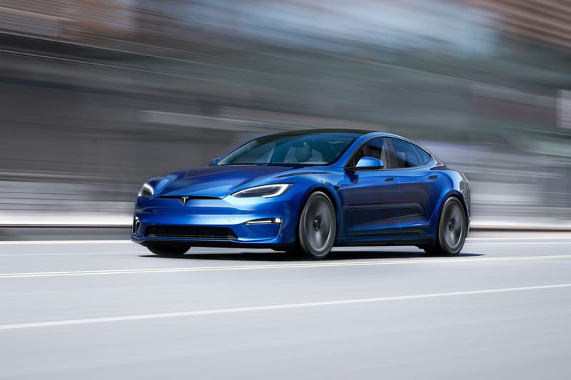 A Brand-New Tesla Model S Plaid Caught Fire and Temporarily Trapped Its Driver Inside