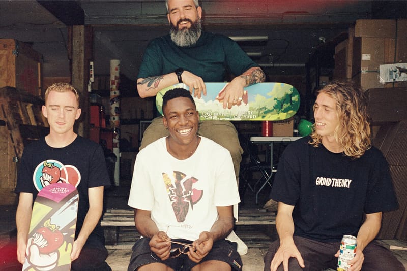 BRYTE Skateboards and Angry Orchard Link Up To Create '90s-Inspired Capsule Collection