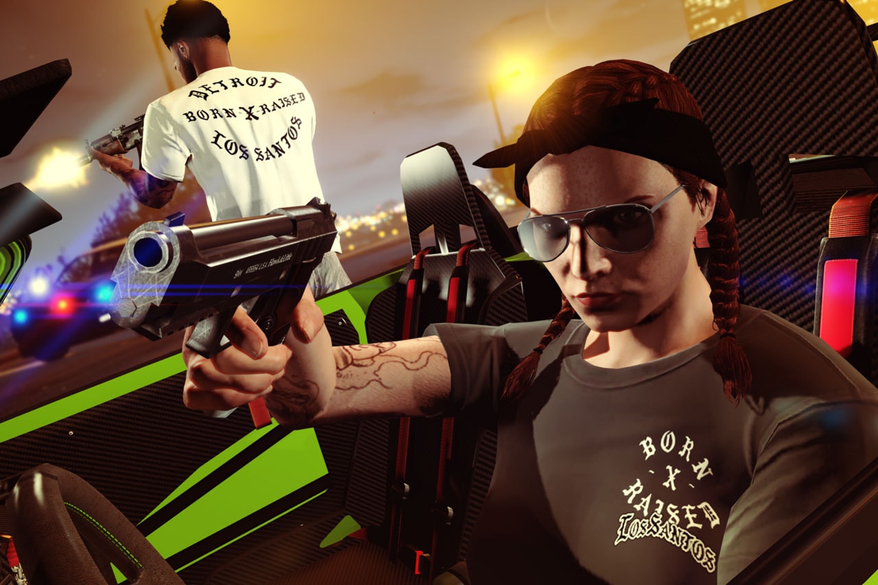 Born X Raised Team Up With Rockstar Games for ‘GTA Online’ Apparel