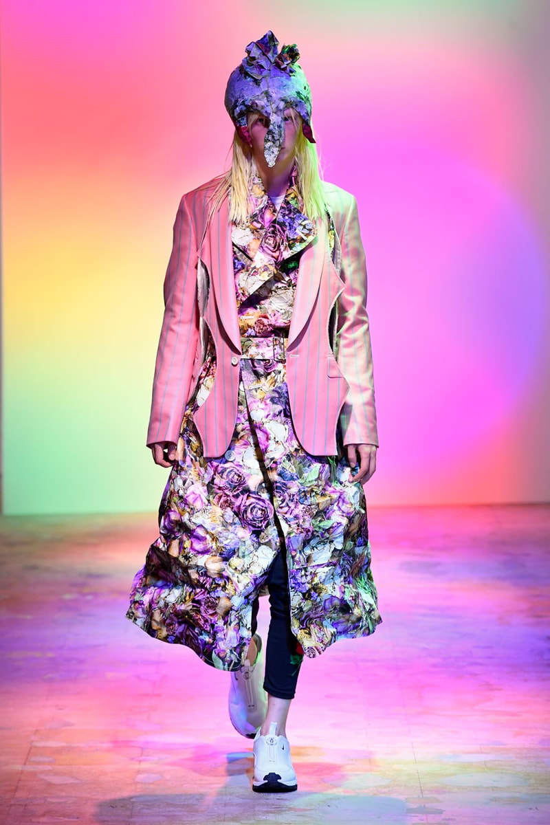 Comme Des Garçons Homme Plus SS22 Collection Showcases Flowers in Full Bloom