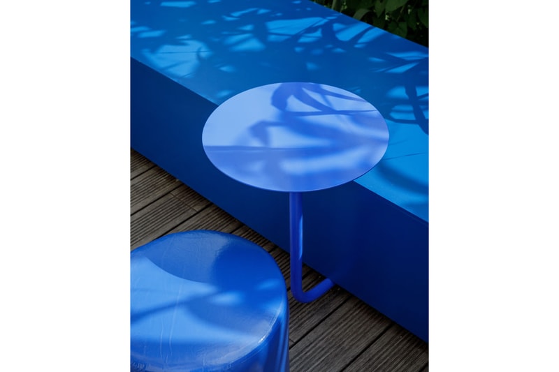 Dover Street Market Paris Opens a Cobalt Blue Cafe Inside a 17th Century Mansion Crosby Studios Crosby Cafe