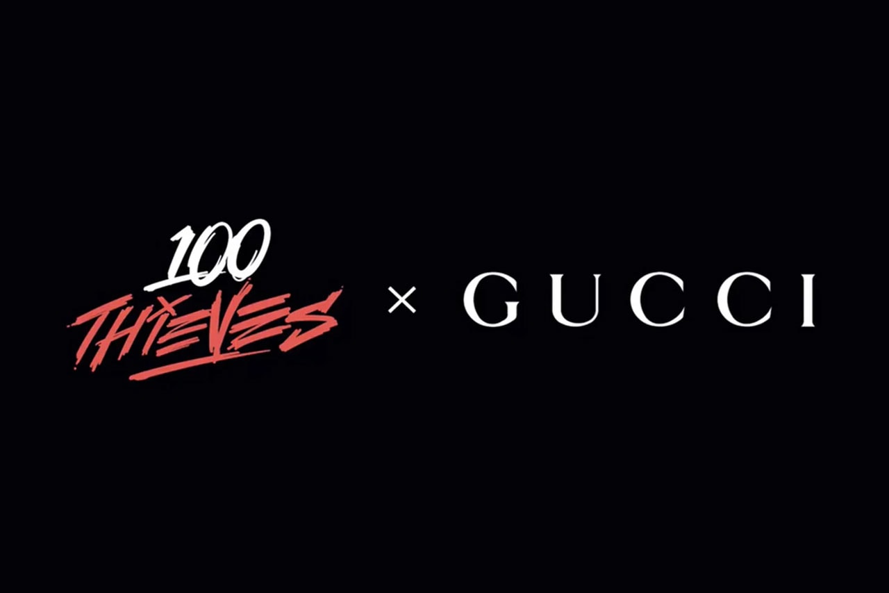 Gucci To Step Further Into Gaming With 100 Thieves Capsule Collection esports lifestyle brand collaboration release info