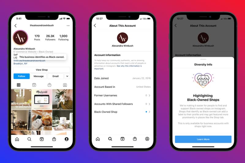 Instagram Debuts New Feature To Help Support Black-Owned Businesses