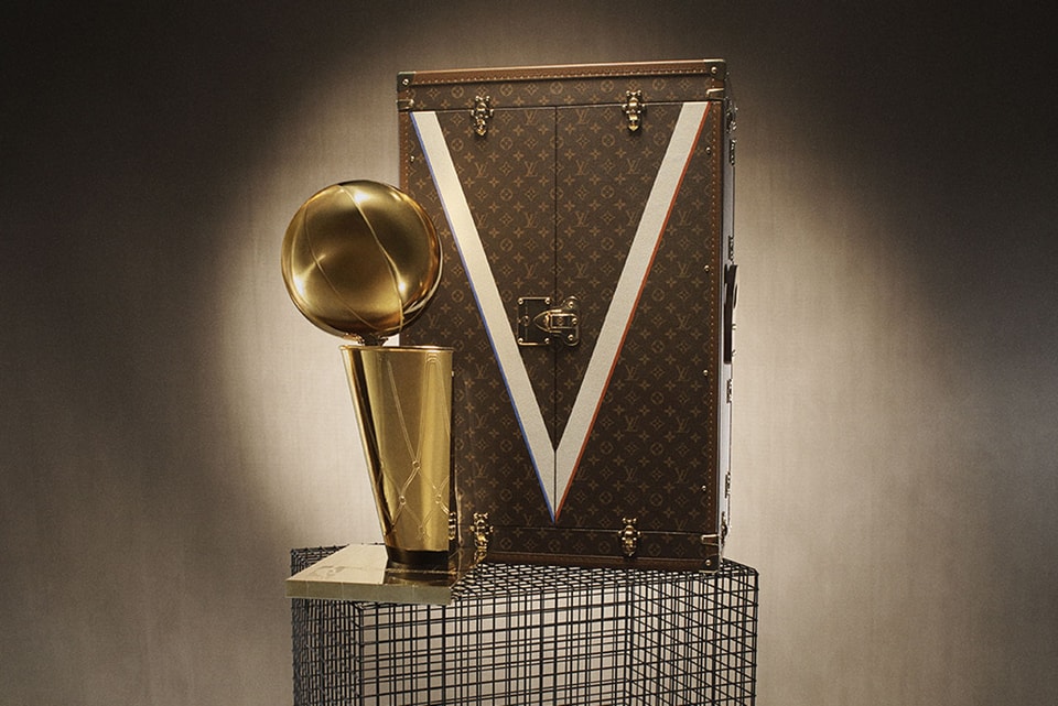 Louis Vuitton Unveils NBA Finals Trophy Case