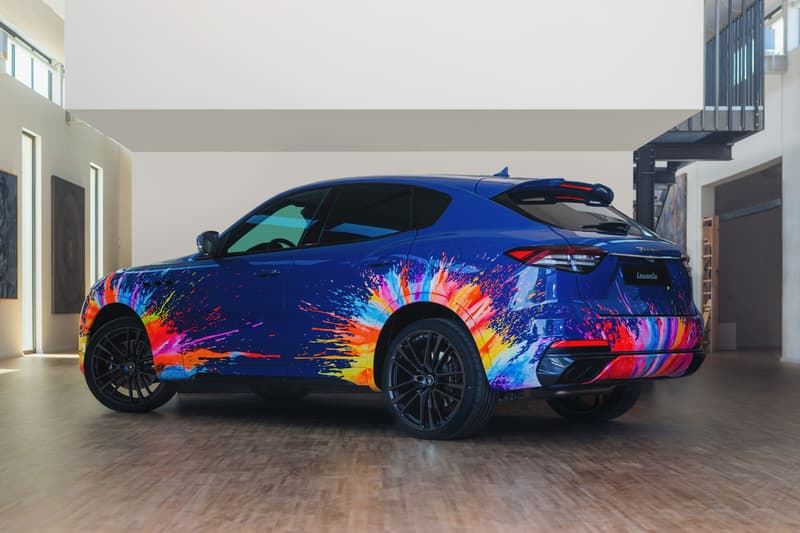 Maserati Meets Three-Michelin-Star Chef Massimo Bottura for a Paint-Splattered Levante Trofeo Fuoriserie luxury SUV sports car new model edition auto news