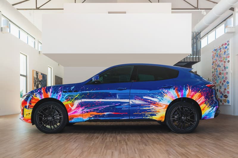 Maserati Meets Three-Michelin-Star Chef Massimo Bottura for a Paint-Splattered Levante Trofeo Fuoriserie luxury SUV sports car new model edition auto news