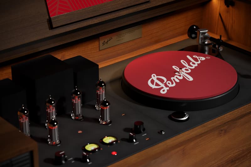 Penfolds Australian Winery Record Player Flagship Wine Grange Anniversary