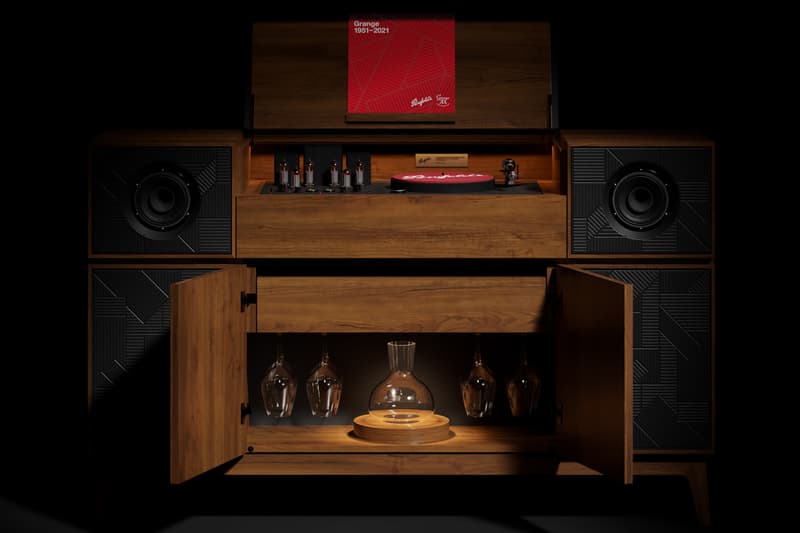 Penfolds Australian Winery Record Player Flagship Wine Grange Anniversary