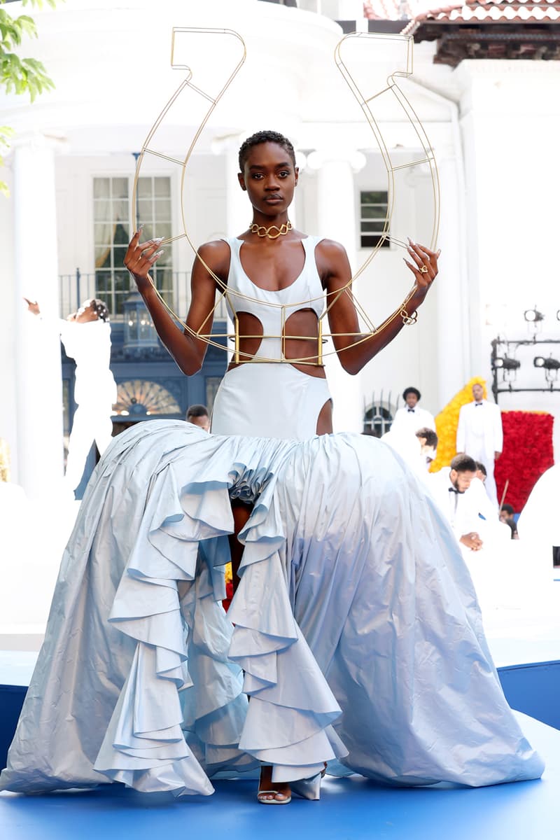 Pyer Moss Fall 2021 Couture Collection Is an Ode to Black Excellence kerby jean-raymond