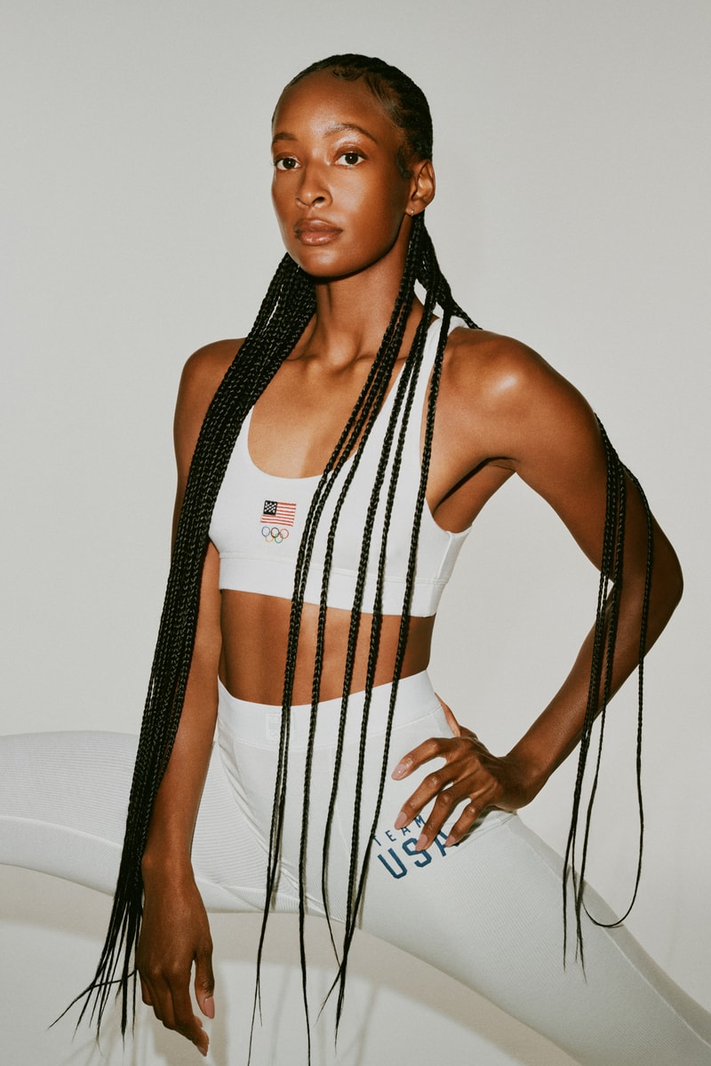 SKIMS x Team USA Collaboration Kim Kardashian West 2021 Tokyo Olympics