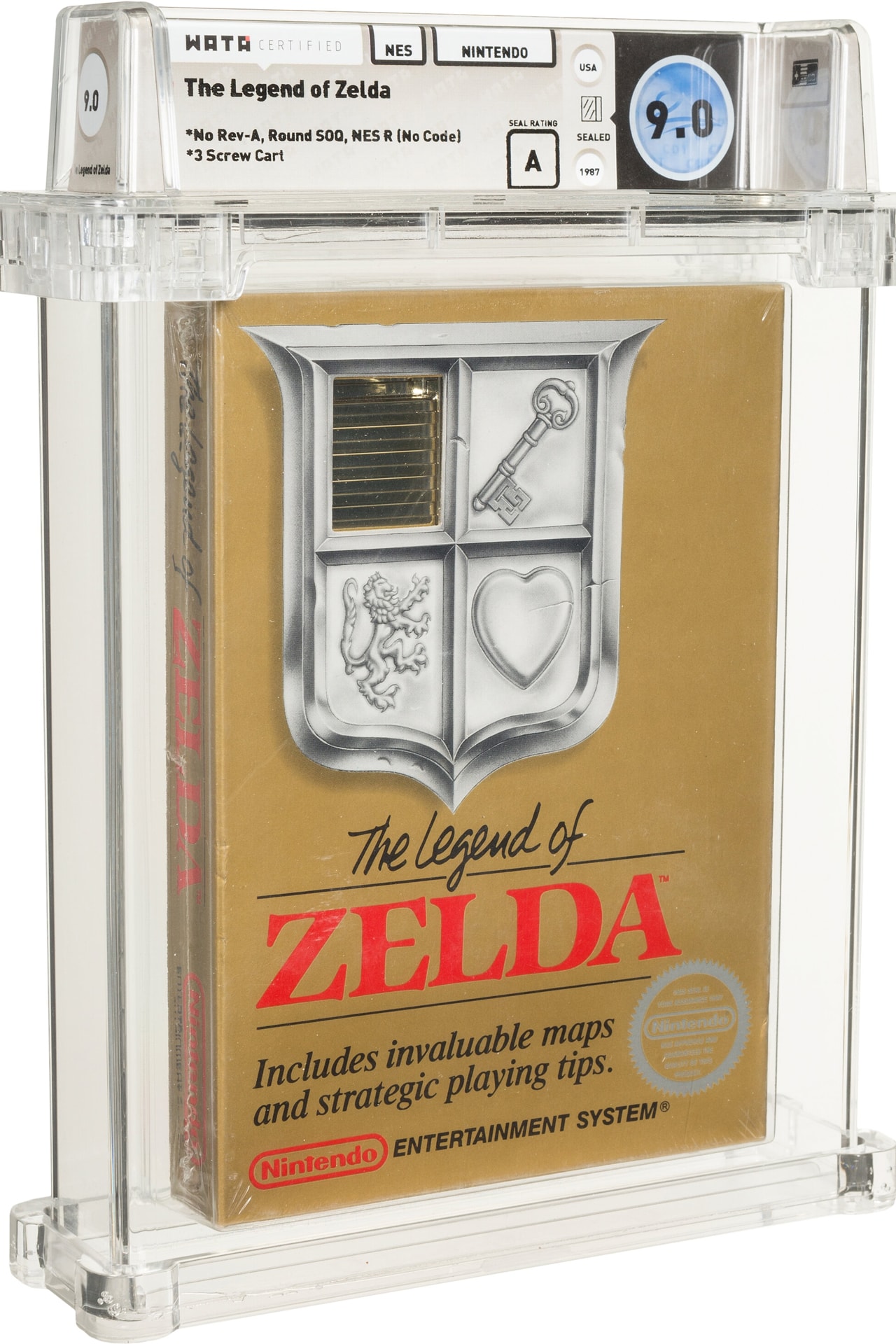 Sealed Copy of ‘The Legend of Zelda’ From 1987 Sells for a Record $870,000 USD