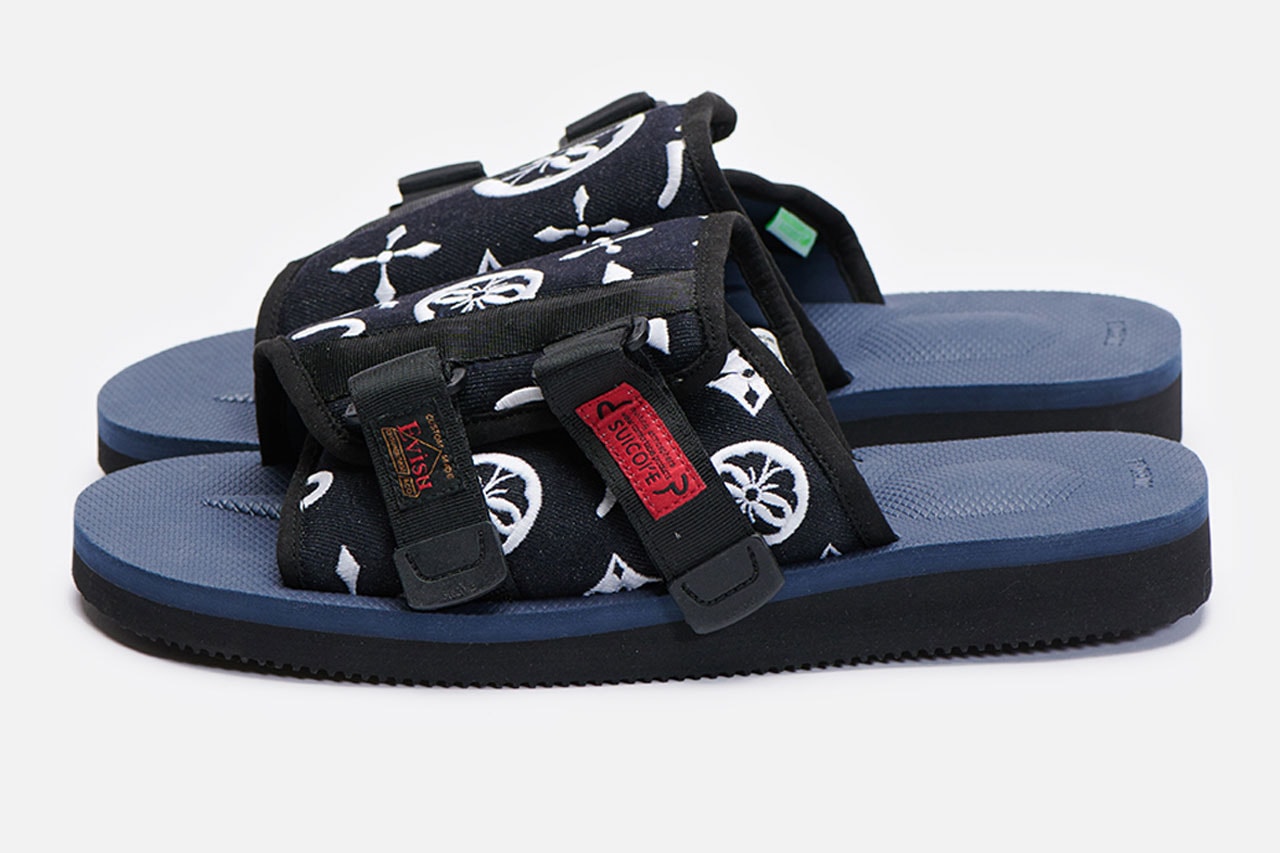 The Evisu X Suicoke Collab Is Here To Beat the Heat Fashion Sandals